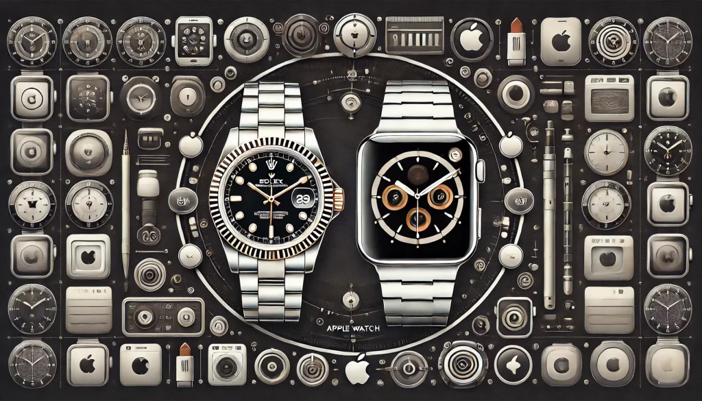 Apple Watchとロレックスの併用のスタイル