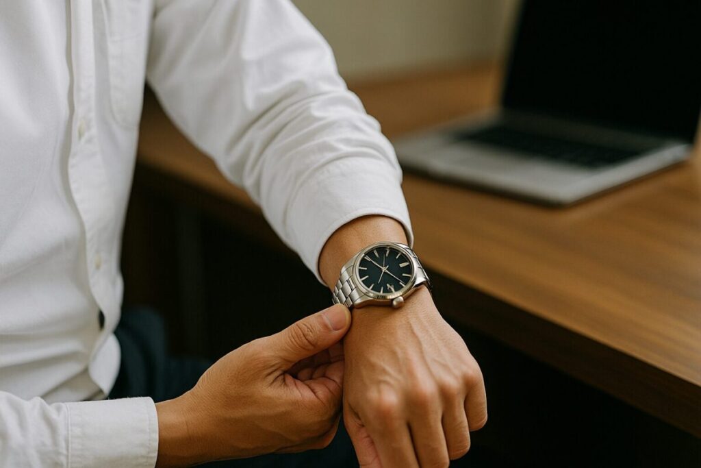 腕時計の内側と外側の違い